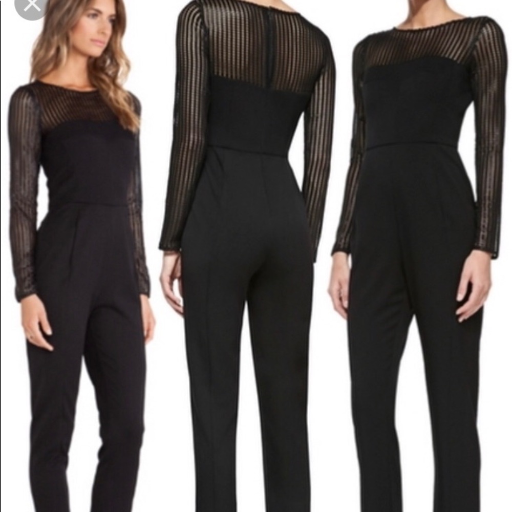 Black Halo Justyne Jumpsuit size 6